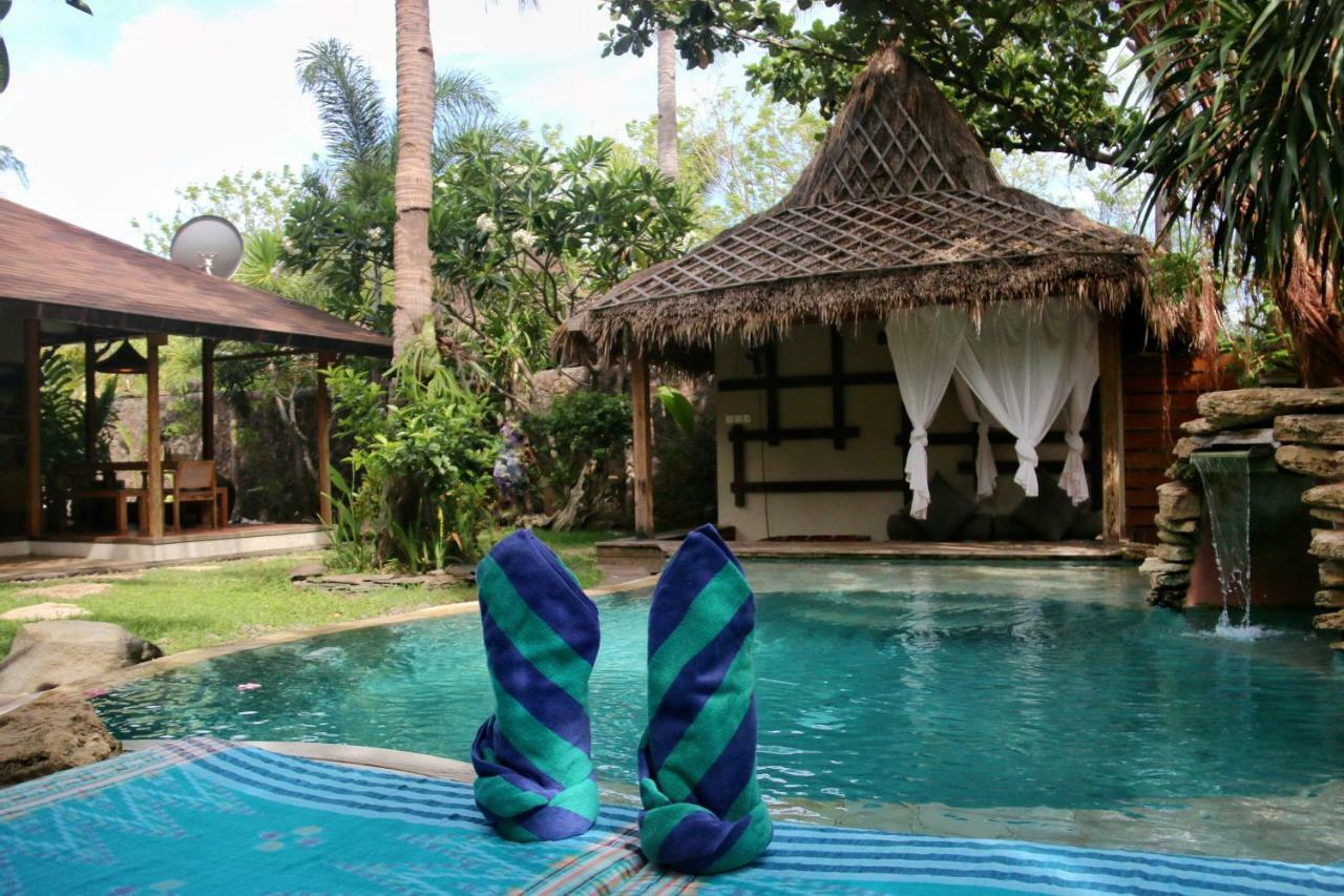 Villa Bhuvana With Private Swimming Pool Гили Траванган Экстерьер фото